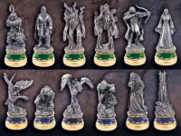 PÁN PRSTENŮ: DVĚ VĚŽE - ŠACHOVÉ FIGURKY
